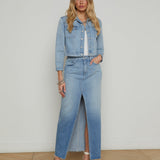 L'AGENCE - Koda Cropped Denim Jacket