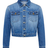 L'AGENCE - Koda Cropped Denim Jacket