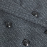 L'AGENCE - Aimee Pinstriped Blazer