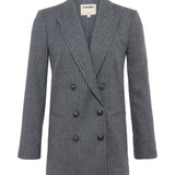 L'AGENCE - Aimee Pinstriped Blazer