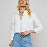 L'AGENCE - Koda Cropped Denim Jacket