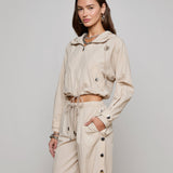 L'AGENCE - Bronwyn Cropped Windbreaker