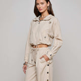 L'AGENCE - Bronwyn Cropped Windbreaker
