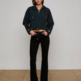L'AGENCE - Bronwyn Cropped Windbreaker