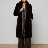 L'AGENCE - Irisa Faux Fur Coat