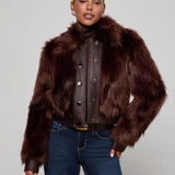 L'AGENCE - Claira Faux Fur Jacket
