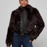 L'AGENCE - Claira Faux Fur Jacket
