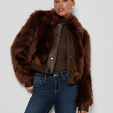 L'AGENCE - Claira Faux Fur Jacket