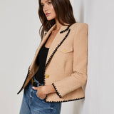 L'AGENCE - Wylla Tweed Blazer