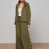 L'AGENCE - Geovana Hooded Windbreaker