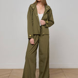 L'AGENCE - Geovana Hooded Windbreaker