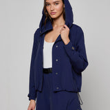 L'AGENCE - Geovana Hooded Windbreaker