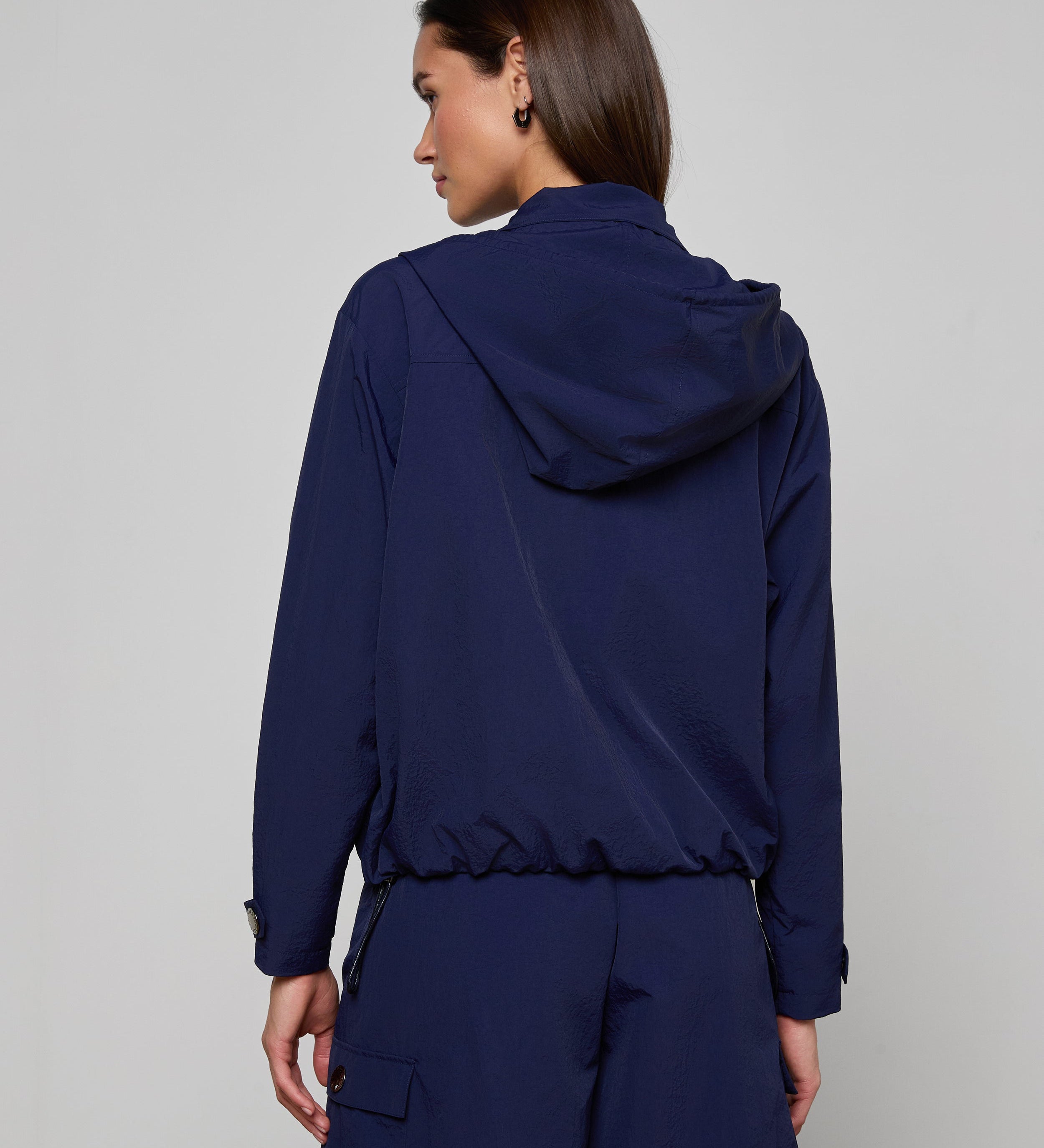 L'AGENCE - Geovana Hooded Windbreaker