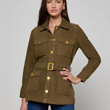 L'AGENCE - Ishani Suede Jacket