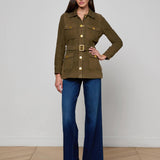L'AGENCE - Ishani Suede Jacket