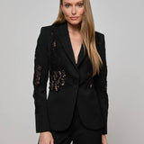 L'AGENCE - Clementine Lace Blazer