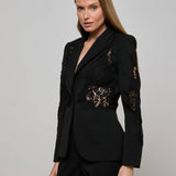 L'AGENCE - Clementine Lace Blazer