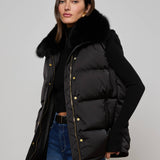 L'AGENCE - Nalo Faux Fur Puffer Vest