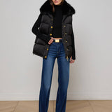 L'AGENCE - Nalo Faux Fur Puffer Vest