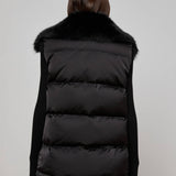 L'AGENCE - Nalo Faux Fur Puffer Vest
