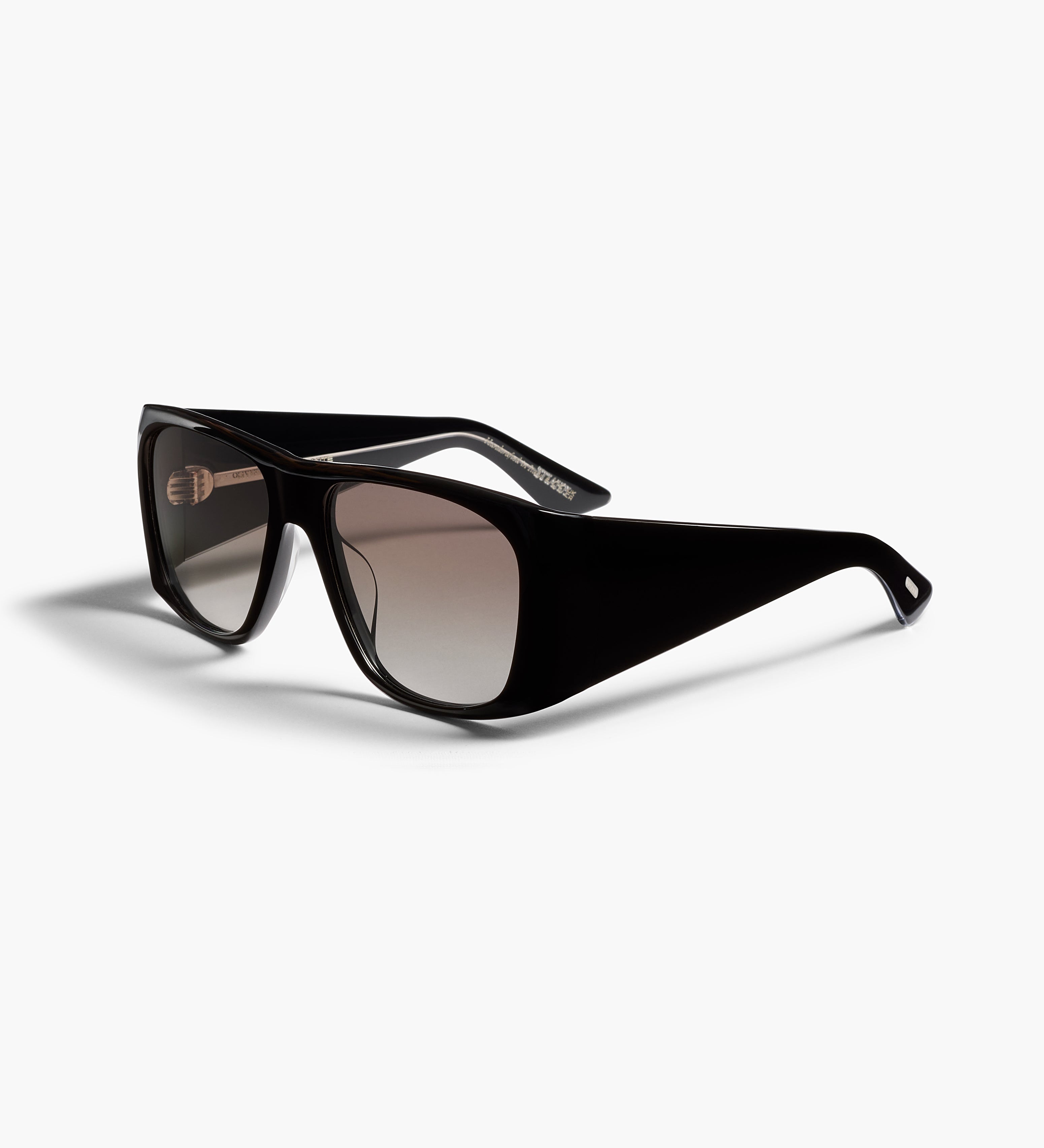 Khaite - x Oliver Peoples 1965C in Black and Soft Tan Gradient