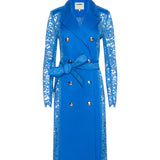 L'AGENCE - Amata Lace Trench Coat