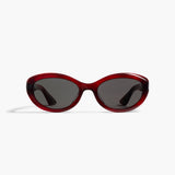 Khaite - x Oliver Peoples 1969C in Bordeaux Bark and Carbon Grey