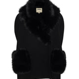 L'AGENCE - Chana Faux Fur Cape