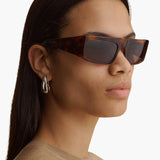 KHAITE x Oliver Peoples 1979C in Dark Mahogany and Brown