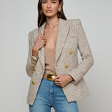 L'AGENCE - Kyomi Tweed Blazer