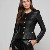 L'AGENCE - Mariella Leather Jacket