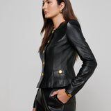 L'AGENCE - Mariella Leather Jacket