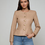 L'AGENCE - Mariella Leather Jacket