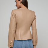 L'AGENCE - Mariella Leather Jacket