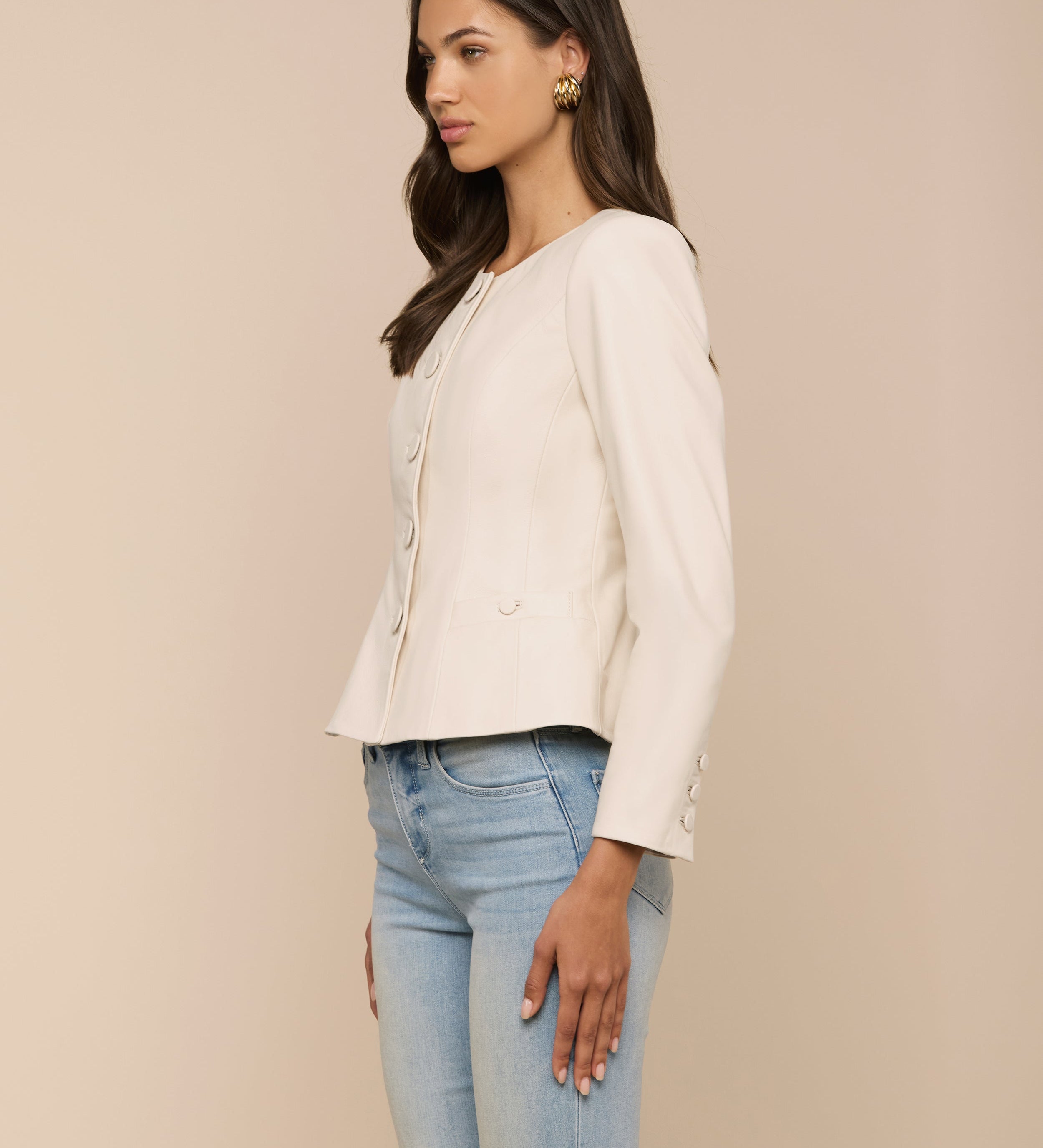 L'AGENCE - Mariella Leather Jacket