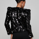 L'AGENCE - Shai Paillette Jacket