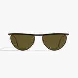 Khaite - x Oliver Peoples 1984C in Matte Black and Vibrant Green