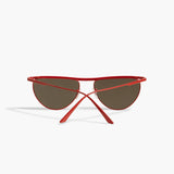 KHAITE x Oliver Peoples 1984C in Red and Grey