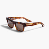 KHAITE x Oliver Peoples 1985C in Dark Mahogany and Brown