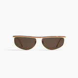 KHAITE x Oliver Peoples 1986C in Gold and Green