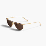 KHAITE x Oliver Peoples 1986C in Gold and Green