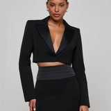 L'AGENCE - Daxton Cropped Blazer