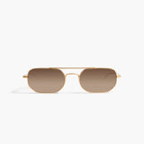 KHAITE x Oliver Peoples 1989C in Gold and Dark Brown