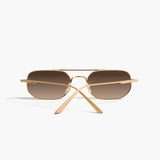 KHAITE x Oliver Peoples 1989C in Gold and Dark Brown