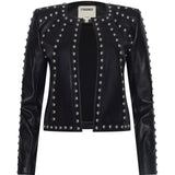 L'AGENCE - Fia Studded Leather Jacket