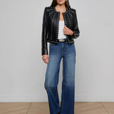 L'AGENCE - Fia Studded Leather Jacket