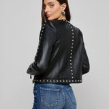 L'AGENCE - Fia Studded Leather Jacket