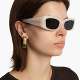 Khaite - x Oliver Peoples 1993C in Ecru and Grey