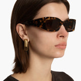 KHAITE x Oliver Peoples 1993C in Vintage DTB and Brown