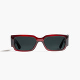 KHAITE x Oliver Peoples 1995C in Bordeaux Bark and Grey